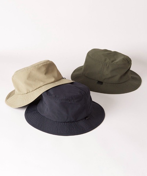 Mighty Shine(マイティシャイン)の「mko10251- Nylon Pocketable Bucket Hat バケットハット(ハット・メンズ・ブラック/ベージュ/カーキ・M/L)」の9枚目の写真