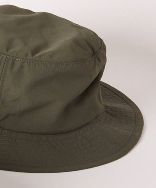 Mighty Shine(マイティシャイン)の「mko10251- Nylon Pocketable Bucket Hat バケットハット(ハット・メンズ・ブラック/ベージュ/カーキ・M/L)」の6枚目の写真