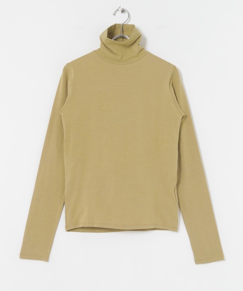 ITEMS URBANRESEARCH（アイテムズ アーバンリサーチ）の「タートルネックカットソー（Tシャツ/カットソー・レディース・カーキ/ブラック/アイボリー・FREE）」の18枚目の写真