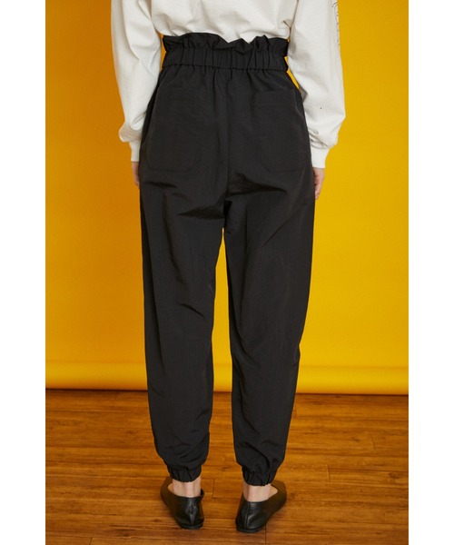 HeRIN.CYE(ヘリンドットサイ)の「Georgette easy pants(スラックス・レディース・ブラック/グリーン・FREE)」の4枚目の写真