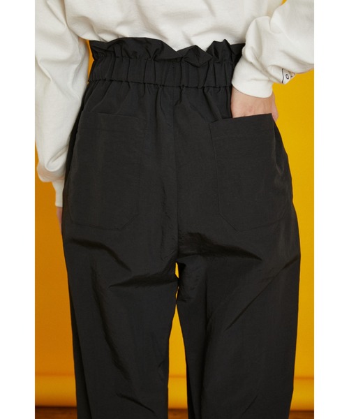 HeRIN.CYE(ヘリンドットサイ)の「Georgette easy pants(スラックス・レディース・ブラック/グリーン・FREE)」の6枚目の写真