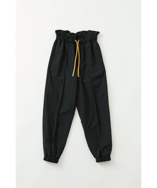 HeRIN.CYE(ヘリンドットサイ)の「Georgette easy pants(スラックス・レディース・ブラック/グリーン・FREE)」の9枚目の写真