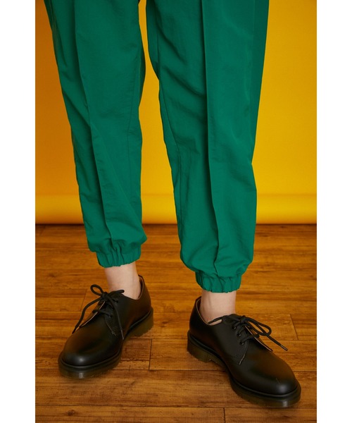 HeRIN.CYE(ヘリンドットサイ)の「Georgette easy pants(スラックス・レディース・ブラック/グリーン・FREE)」の14枚目の写真