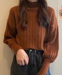 ワイドリブプルオーバー