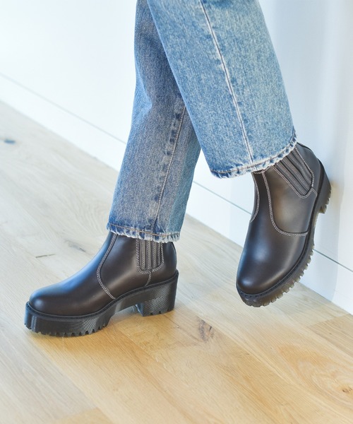 レア✨ドクターマーチン　ROMETTY CS　チェルシー/サイドゴアブーツ　本革 Dr.Martens（ドクターマーチン） 国内正規品 ブーツ レディース
