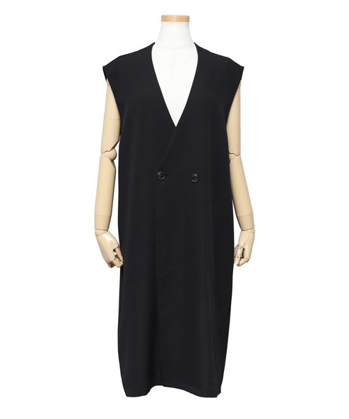 reca（レカ）の「ロングベスト（ベスト・レディース・ブラック/ライトベージュ・M）」の20枚目の写真