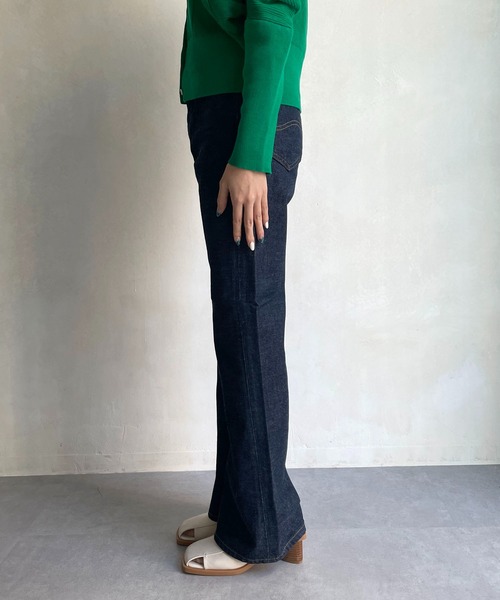 Lee（リー）の「【Lee/リー】フレアデニム（デニムパンツ・レディース・ネイビー・XS/S）」の12枚目の写真