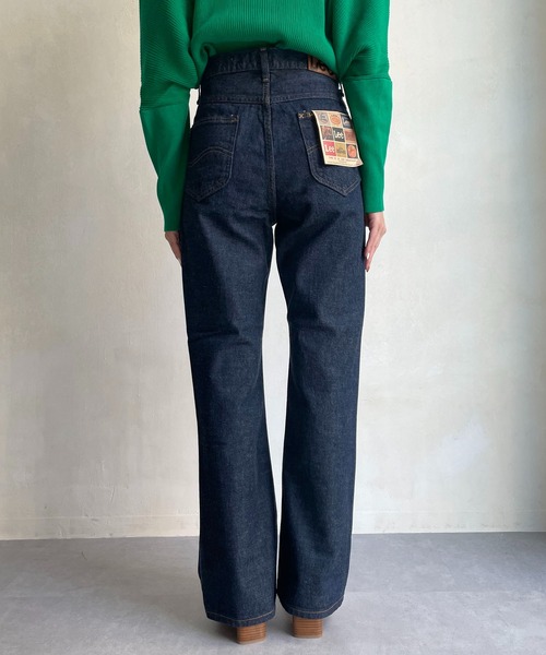 Lee（リー）の「【Lee/リー】フレアデニム（デニムパンツ・レディース・ネイビー・XS/S）」の13枚目の写真