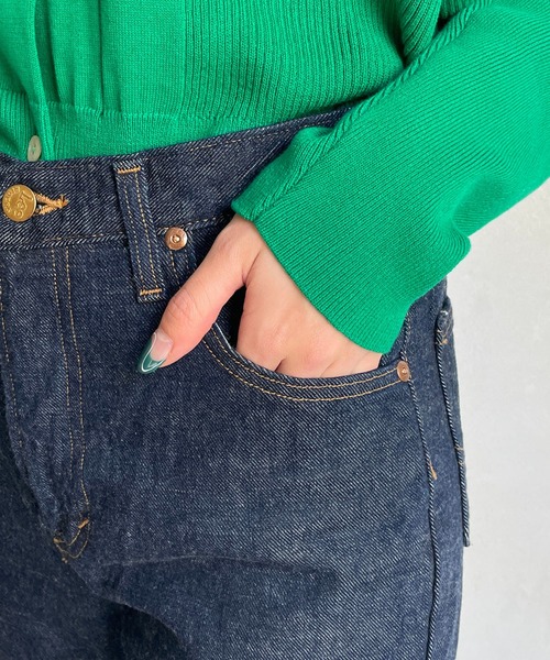 Lee（リー）の「【Lee/リー】フレアデニム（デニムパンツ・レディース・ネイビー・XS/S）」の16枚目の写真