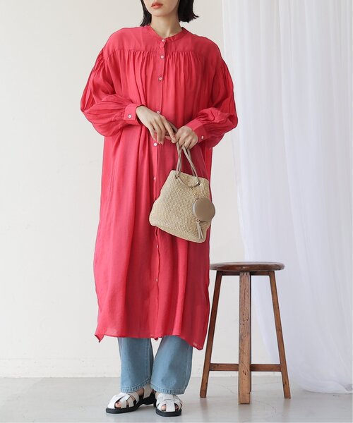 セール シアーローンギャザーワンピース ワンピース Frames Ray Cassin フレームスレイカズン のファッション通販 Zozotown