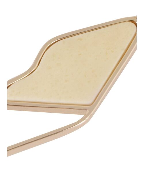 MURUA(ムルーア)の「スライスストーンイヤリング(イヤリング・レディース・ベージュ/カーキ・FREE)」の6枚目の写真