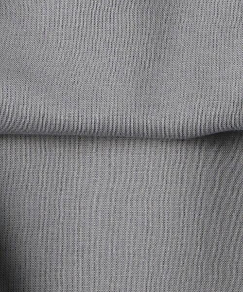 UNITED ARROWS LTD. OUTLET（ユナイテッドアローズアウトレット）の「＜A DAY IN THE LIFE＞リップル クルーネック カットソー（Tシャツ/カットソー・レディース・ダークグレー/その他1/オフホワイト・FREE）」の9枚目の写真