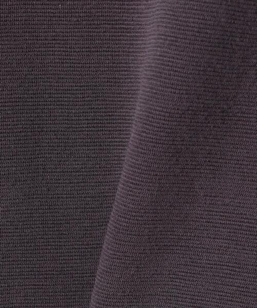 UNITED ARROWS LTD. OUTLET（ユナイテッドアローズアウトレット）の「＜A DAY IN THE LIFE＞リップル クルーネック カットソー（Tシャツ/カットソー・レディース・ダークグレー/その他1/オフホワイト・FREE）」の12枚目の写真