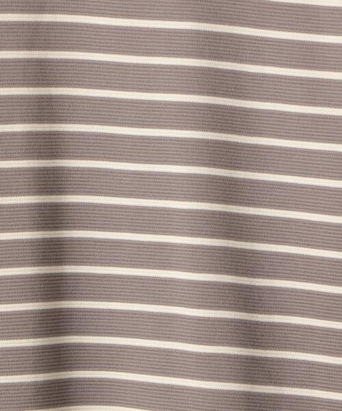 UNITED ARROWS LTD. OUTLET（ユナイテッドアローズアウトレット）の「＜A DAY IN THE LIFE＞リップル クルーネック カットソー（Tシャツ/カットソー・レディース・ダークグレー/その他1/オフホワイト・FREE）」の13枚目の写真