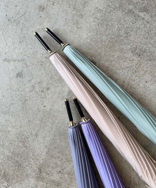 COMMON WARE（コモンウェアー）の「NT:16本骨バイカラー 耐風 アンブレラ　長傘（長傘・レディース・ネイビー/ラベンダー/ピンクベージュ/ライトグレー/グレイッシュベージュ/ミント/ライラック・FREE）」の16枚目の写真