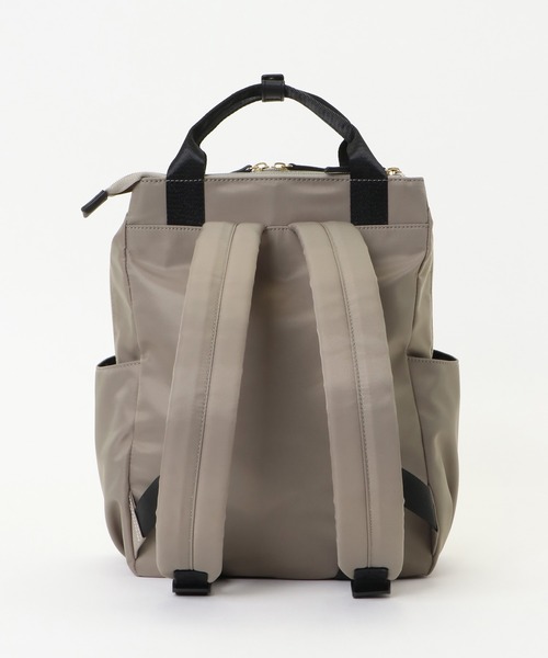 ikka（イッカ）の「撥水多機能リュックトートバッグ（バックパック/リュック・レディース・ブラック/グレー・FREE）」の6枚目の写真