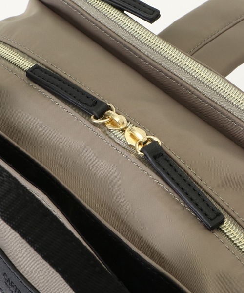 ikka（イッカ）の「撥水多機能リュックトートバッグ（バックパック/リュック・レディース・ブラック/グレー・FREE）」の4枚目の写真