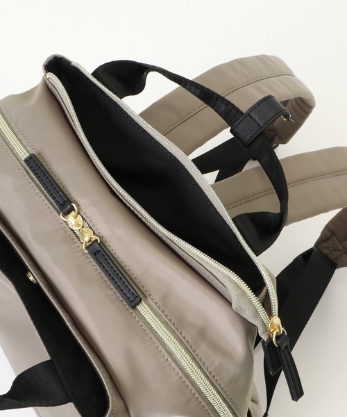 ikka（イッカ）の「撥水多機能リュックトートバッグ（バックパック/リュック・レディース・ブラック/グレー・FREE）」の10枚目の写真