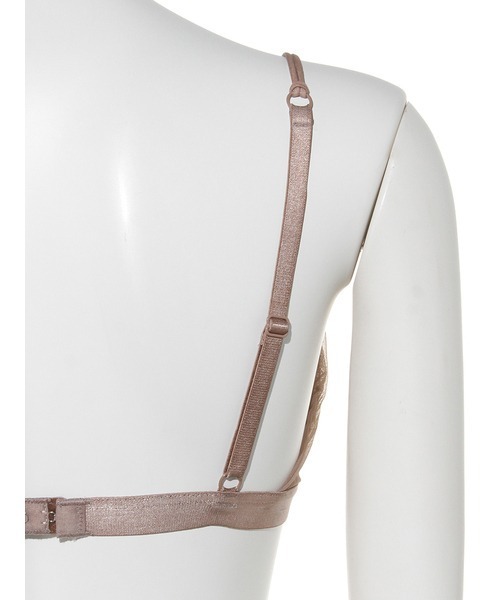 LILY BROWN（リリーブラウン）の「【LILY BROWN Lingerie】シアーチュールサテンコンビ／ブラレット×ショーツセット（ブラ&ショーツ・レディース・アイボリー/ブラウン/ブラック・SMALL/MEDIUM）」の15枚目の写真