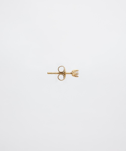 9ban（キューバン）の「【9ban】キューバン/ Shining　pierce（ピアス（両耳用）・レディース・ゴールド・FREE）」の4枚目の写真