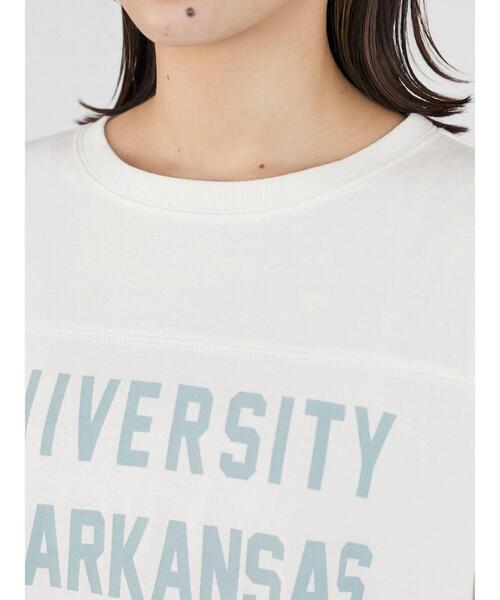 RAY CASSIN FAVORI（レイカズンフェバリ）の「・RAY CASSIN ロゴptタックロンT（Tシャツ/カットソー・レディース・イエロー/グリーン/チャコールグレー/オフホワイト・FREE）」の7枚目の写真