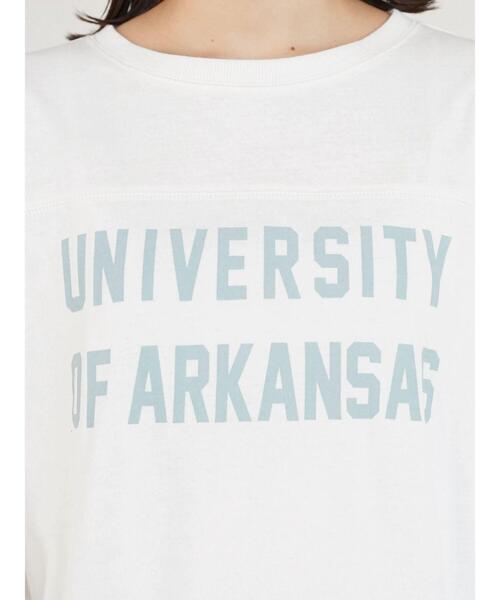 RAY CASSIN FAVORI（レイカズンフェバリ）の「・RAY CASSIN ロゴptタックロンT（Tシャツ/カットソー・レディース・イエロー/グリーン/チャコールグレー/オフホワイト・FREE）」の8枚目の写真