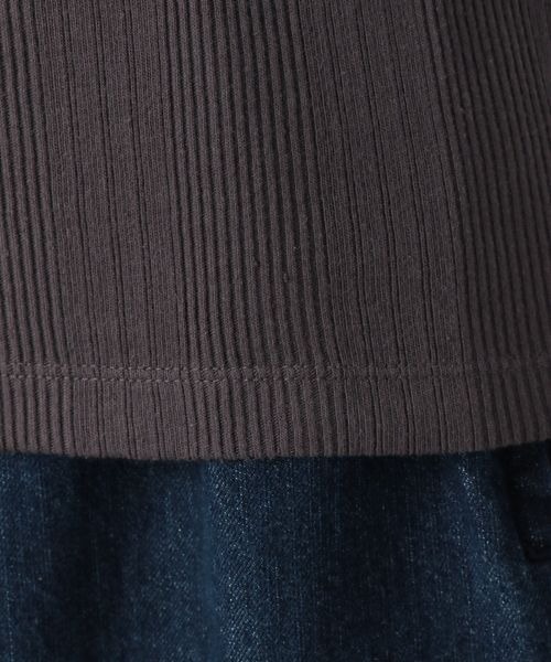 LOWRYS FARM（ローリーズファーム）の「ランダムテレコタンク　267045（タンクトップ・レディース・ホワイト/パープル/グレー/グリーン・FREE）」の16枚目の写真