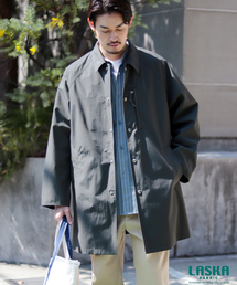 【LASKA FABRIC / ラスカ】サイロ オーバーサイズ コート