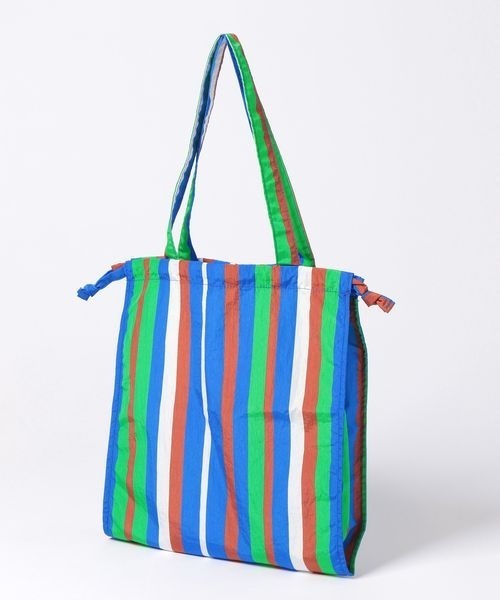 LOWRYS FARM（ローリーズファーム）の「ストライプキンチャクトート　268477（トートバッグ・レディース・ブルー系その他/ピンク系その他・FREE）」の3枚目の写真