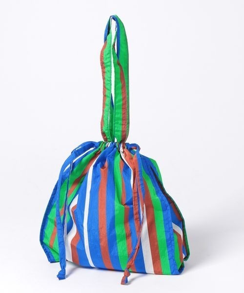 LOWRYS FARM（ローリーズファーム）の「ストライプキンチャクトート　268477（トートバッグ・レディース・ブルー系その他/ピンク系その他・FREE）」の9枚目の写真