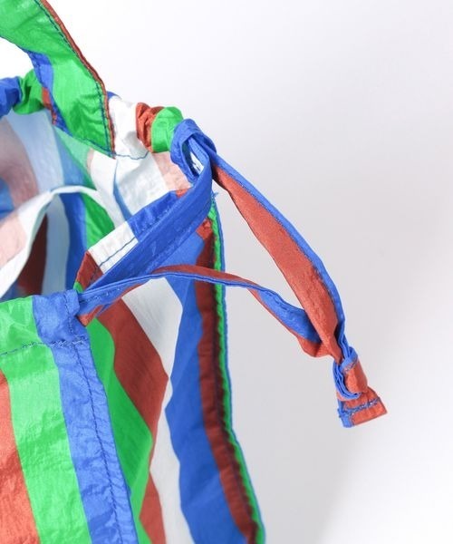 LOWRYS FARM（ローリーズファーム）の「ストライプキンチャクトート　268477（トートバッグ・レディース・ブルー系その他/ピンク系その他・FREE）」の4枚目の写真