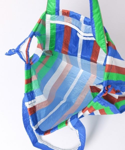 LOWRYS FARM（ローリーズファーム）の「ストライプキンチャクトート　268477（トートバッグ・レディース・ブルー系その他/ピンク系その他・FREE）」の8枚目の写真