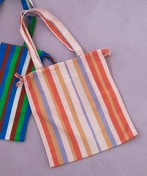 LOWRYS FARM（ローリーズファーム）の「ストライプキンチャクトート　268477（トートバッグ・レディース・ブルー系その他/ピンク系その他・FREE）」の17枚目の写真