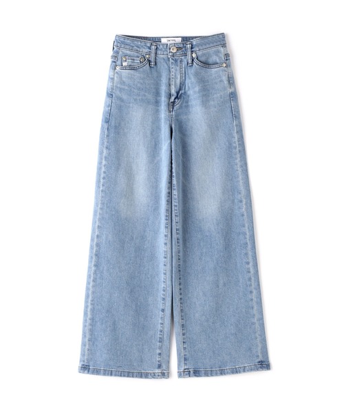 N.(N. Natural Beauty Basic)(エヌエヌナチュラルビューティーベーシック)の「【SOMETHING】LISA WIDE(デニムパンツ・レディース・グレー/ブルー・X-SMALL/SMALL)」の16枚目の写真