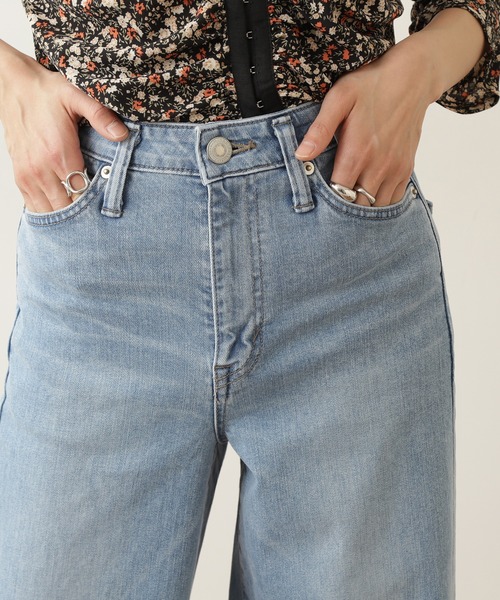 N.(N. Natural Beauty Basic)(エヌエヌナチュラルビューティーベーシック)の「【SOMETHING】LISA WIDE(デニムパンツ・レディース・グレー/ブルー・X-SMALL/SMALL)」の19枚目の写真