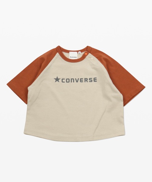 CONVERSE（コンバース）の「CONVERSE / コンバース ロゴTシャツ（Tシャツ/カットソー・キッズ・B/H/J/I/F/E/O/C/N/K/P/G/M/A/L/D・130cm/120cm/110cm/100cm/80ｃｍ/90cm）」の11枚目の写真