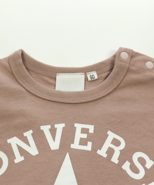 CONVERSE（コンバース）の「CONVERSE / コンバース ロゴTシャツ（Tシャツ/カットソー・キッズ・B/H/J/I/F/E/O/C/N/K/P/G/M/A/L/D・130cm/120cm/110cm/100cm/80ｃｍ/90cm）」の20枚目の写真