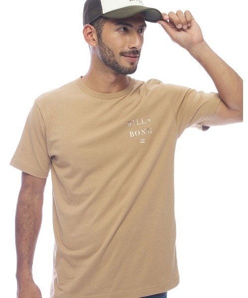 BILLABONG(ビラボン)の「BILLABONG メンズ NEW SQUARE Tシャツ 【2022年春夏モデル】/ビラボン半袖バックプリントTシャツ(Tシャツ/カットソー・メンズ・ホワイト/ブラック/ベージュ/ブルー/ライトピンク・SMALL/MEDIUM/LARGE/X-LARGE)」の18枚目の写真