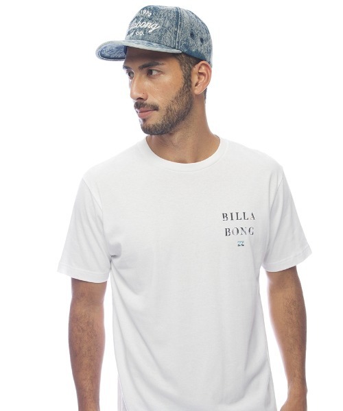 BILLABONG(ビラボン)の「BILLABONG メンズ NEW SQUARE Tシャツ 【2022年春夏モデル】/ビラボン半袖バックプリントTシャツ(Tシャツ/カットソー・メンズ・ホワイト/ブラック/ベージュ/ブルー/ライトピンク・SMALL/MEDIUM/LARGE/X-LARGE)」の6枚目の写真