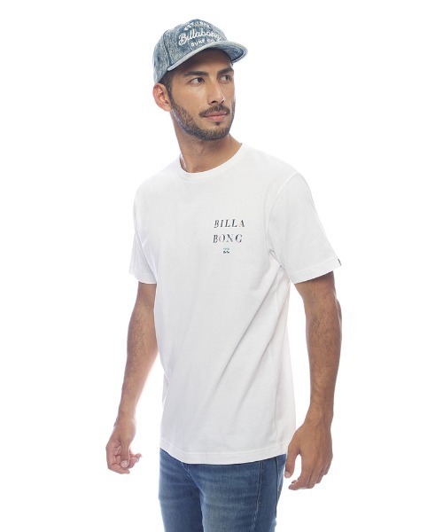 BILLABONG(ビラボン)の「BILLABONG メンズ NEW SQUARE Tシャツ 【2022年春夏モデル】/ビラボン半袖バックプリントTシャツ(Tシャツ/カットソー・メンズ・ホワイト/ブラック/ベージュ/ブルー/ライトピンク・SMALL/MEDIUM/LARGE/X-LARGE)」の7枚目の写真