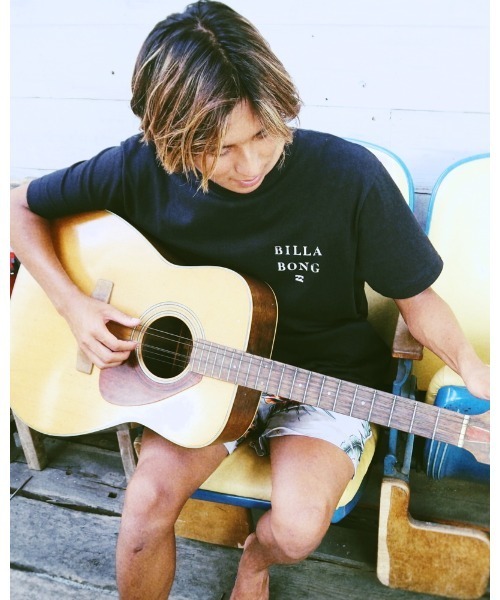 BILLABONG(ビラボン)の「BILLABONG メンズ NEW SQUARE Tシャツ 【2022年春夏モデル】/ビラボン半袖バックプリントTシャツ(Tシャツ/カットソー・メンズ・ホワイト/ブラック/ベージュ/ブルー/ライトピンク・SMALL/MEDIUM/LARGE/X-LARGE)」の10枚目の写真