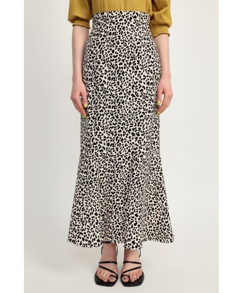 SLY（スライ）の「MERMAID LONG SKIRT マーメイド ロングスカート（スカート・レディース・ブラック/ダークベージュ/マルチ・0/1/2）」の5枚目の写真