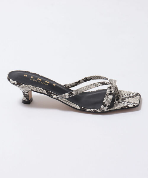 REMME(レメ)の「【REMME/レメ】 ◇【WEB限定】トングラインミュール(サンダル・レディース・ブラック/ベージュ/ベージュ系その他3・36/37/38)」の10枚目の写真