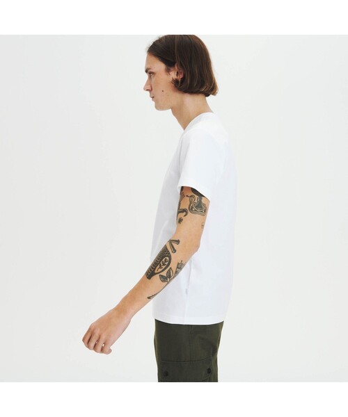 AIGLE(エーグル)の「吸水速乾 グラフィック 半袖Tシャツ(AIGLE)(Tシャツ/カットソー・メンズ・ホワイト/ダークブルー/チャコール・LL/S/M/L)」の12枚目の写真