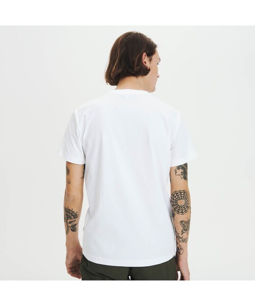 AIGLE(エーグル)の「吸水速乾 グラフィック 半袖Tシャツ(AIGLE)(Tシャツ/カットソー・メンズ・ホワイト/ダークブルー/チャコール・LL/S/M/L)」の9枚目の写真