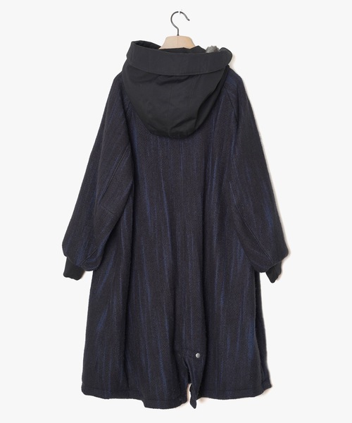 STOF（ストフ）の「Tribal Mods Coat -KNIT JQ-（モッズコート・メンズ・ブラック・S/M）」の5枚目の写真