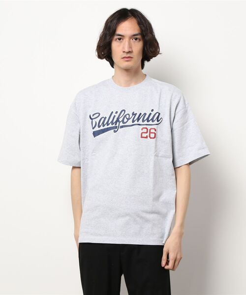 BACK NUMBER（バックナンバー）の「【BACK NUMBER】カレッジＴシャツ（Tシャツ/カットソー・メンズ・ライトグレー/ワイン/ホワイト/ブラック・L/XL/S/M）」の15枚目の写真