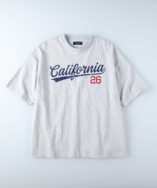 BACK NUMBER（バックナンバー）の「【BACK NUMBER】カレッジＴシャツ（Tシャツ/カットソー・メンズ・ライトグレー/ワイン/ホワイト/ブラック・L/XL/S/M）」の18枚目の写真