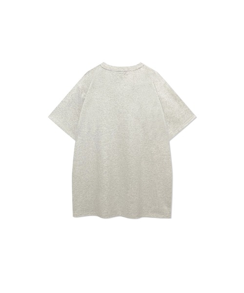 ANDGEEBEE（アンジービー）の「UNISEX エンボスロゴTシャツ（Tシャツ/カットソー・レディース・グリーン/オートミール・MEDIUM）」の7枚目の写真