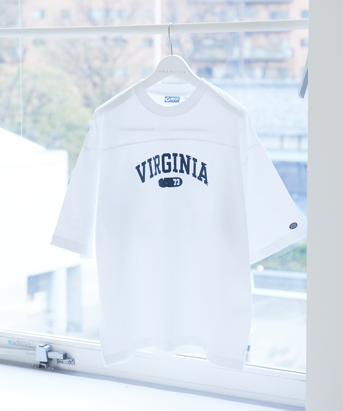 DISCUS ATHLETIC（ディスカス　アスレチック）の「【DISCUS ATHLETIC/ ディスカス アスレチック】USコットン カレッジロゴ Tシャツ（Tシャツ/カットソー・メンズ・ブラック/グリーン/ブルー/ホワイト・M/L）」の2枚目の写真